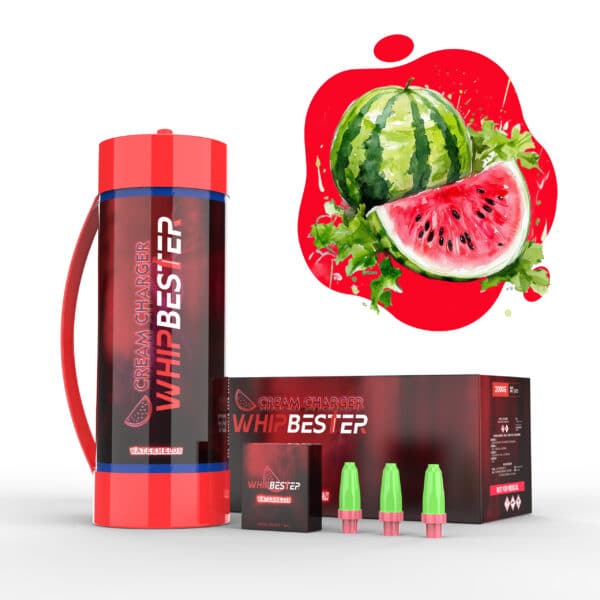 Whipbester 2000G 3.3L Watermelon Fruit Flavor N2O Tank Whip Cream Chargers