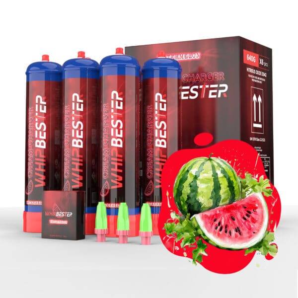 Whipbester 640G Watermelon N2O Tank Whip Cream Chargers