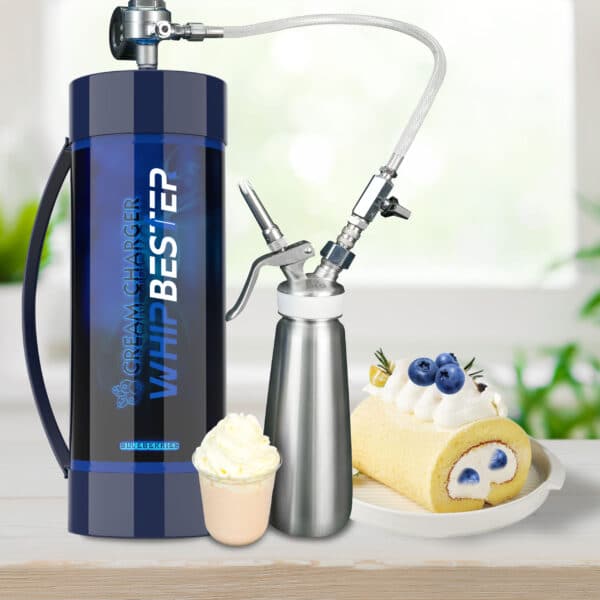 Whipbester 2000G 3.3L Blueberry Fruit Flavor N2O Tank Whip Cream Chargers - Image 3