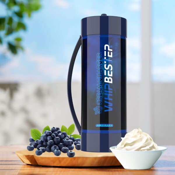 Whipbester 2000G 3.3L Blueberry Fruit Flavor N2O Tank Whip Cream Chargers - Image 2