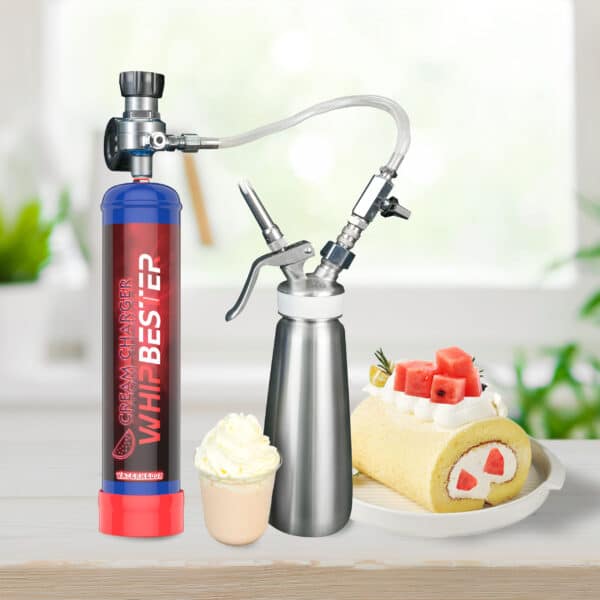 Whipbester 640G Watermelon N2O Tank Whip Cream Chargers - Image 3